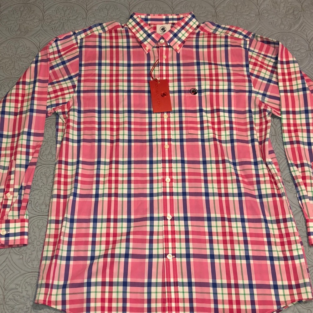 NWT Southern Proper Dress Button Down Shirt Large